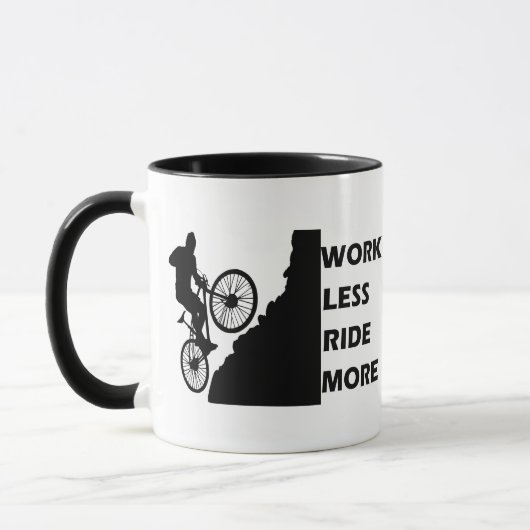 Motivatie fietsen mok (Links)