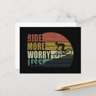 Motivatie fietsoffertes feestdagenkaart