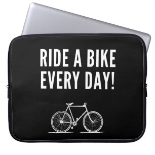 Motivatie fietsoffertes laptop sleeve