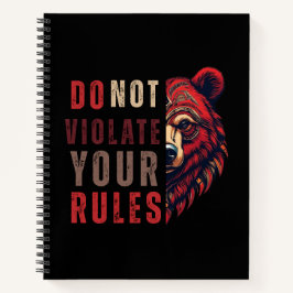 motivatie | Forex mindset | Bear Notitieboek