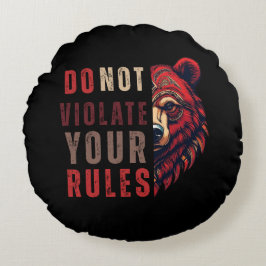 motivatie | Forex mindset | Bear Rond Kussen