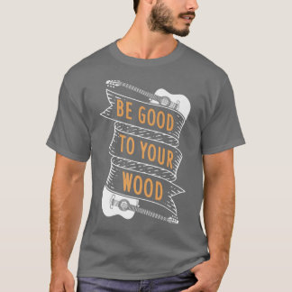 Motivatie geluiddempingspremie voor gitaarspeler t-shirt