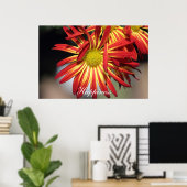 Motivatie geluk poster (Thuiskantoor)