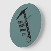 Motivatie gezegde voor rotsklimmen grote klok (Hoek)