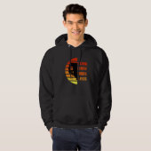 Motivatie gezegde voor rotsklimmen hoodie (Voorkant volledig)