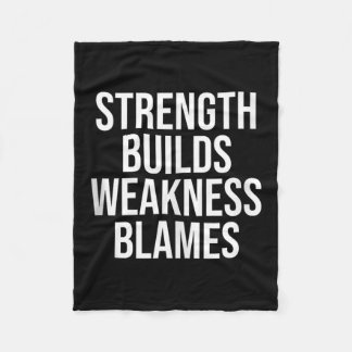 Motivatie Gezegde voor stoïcijnse wijsheidsliefheb Fleece Deken