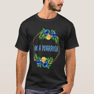 Motivatie gezegden voor strijd tegen het leven t-shirt