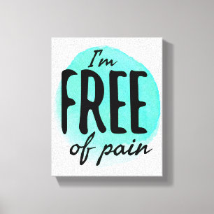 motivatie goede vibes voor harde werknemers canvas afdruk