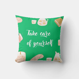 Motivatie groen Sierkussen Hoesje