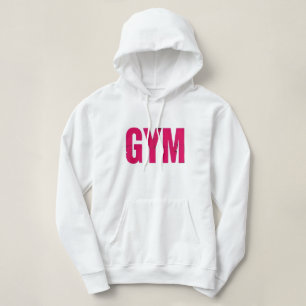 Motivatie gym ontwerp hoodie