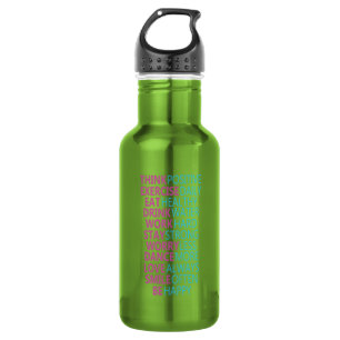 Motivatie Hydratatie Tracker - RVS Waterfles