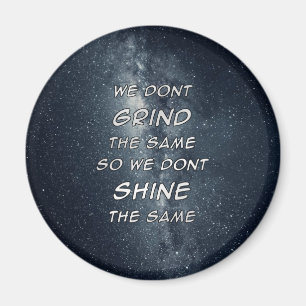 Motivatie inspiratie voor de korst- en giststeen magneet