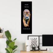 motivatie inspirerend koersen poster (Thuiskantoor)