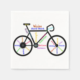 Motivatie, Inspirerend of bemoedigende woorden Servet