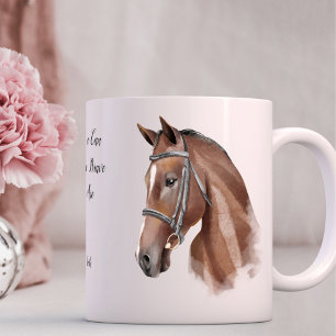 Motivatie Inspirerend paardenpaard Koffiemok