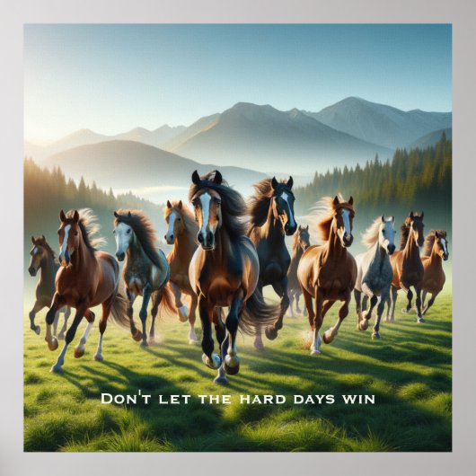 Motivatie Inspirerend Poster (Voorkant)