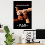 Motivatie Inspirerend Poster (Thuiskantoor)