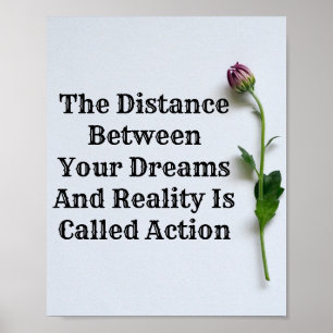 Motivatie Inspirerend Poster van de Muur van het C