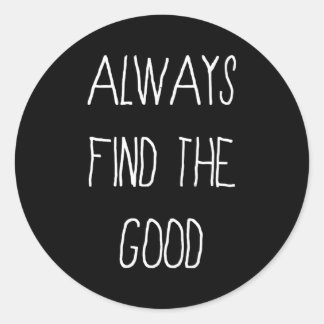 Motivatie Inspirerend prijsopgave Ronde Sticker
