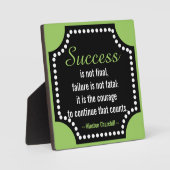 Motivatie Inspirerend prijsopgave voor succes Fotoplaat (Voorkant)