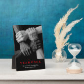 Motivatie Inspirerend  van het team Fotoplaat (Zijkant)