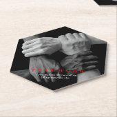 Motivatie Inspirerend  van het team Kartonnen Onderzetters (Schuin)