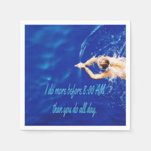 Motivatie Inspirerend van het Zwemteam van het lab Servet