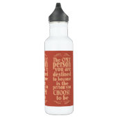 Motivatie KEUZE Waterfles (Rechts)