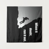 Motivatie klimmen wandkleed (Voorkant (horizontaal))