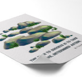 Motivatie Kunstprint voor Werk met Vastberaden Act Poster (Hoek)