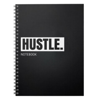 Motivatie laptop: Hustle Notitieboek