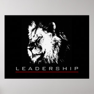 Motivatie leiderschap Gmoedig het Poster van de Le