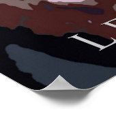 Motivatie leiderschap Tiger Eyes Poster Print (Hoek)