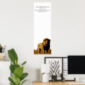 Motivatie leiderschapsCitaat Poster (Thuiskantoor)