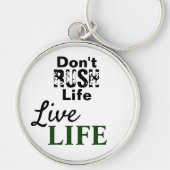 Motivatie leven sleutelhanger (Voorkant)