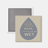 Motivatie levensquote magneet (Voorkant / Achterkant)