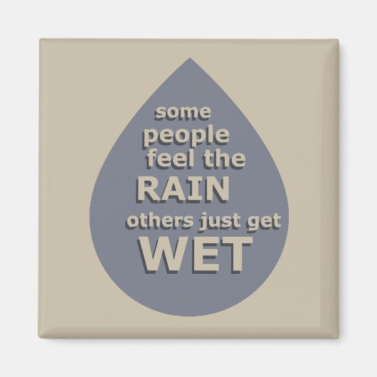 Motivatie levensquote magneet (Voorkant)