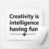 Motivatie levensquote muismat (Met muis)