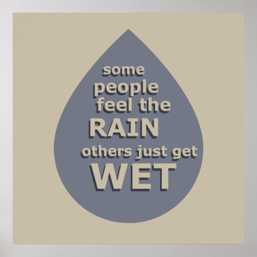 Motivatie levensquote poster (Voorkant)