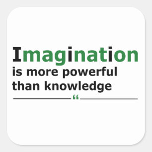 Motivatie levensquote vierkante sticker