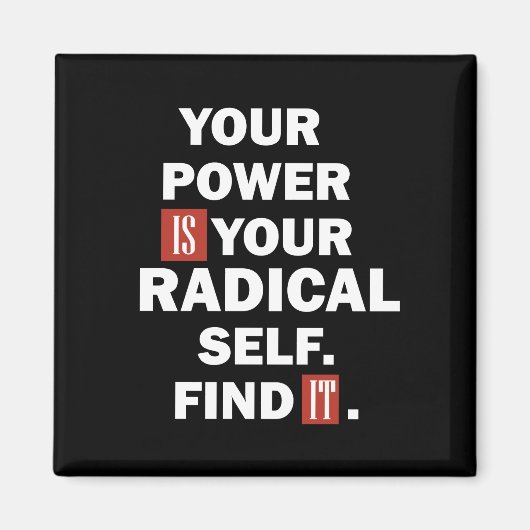 Motivatie levenssuccesquotes magneet (Voorkant)