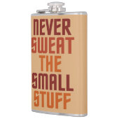 Motivatie maatkolf heupfles (Links)