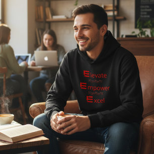 Motivatie Mannen Basic Hooded Sweatshirt