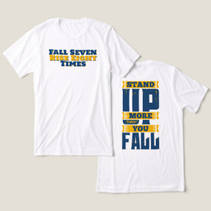 Motivatie: Meer Opstaan Dan Vallen Tri-Blend Shirt