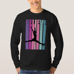 Motivatie meisjes schaatsen schaatsen figuur dans t-shirt