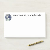 Motivatie milieuverklaring post-it® notes (Op bureau)