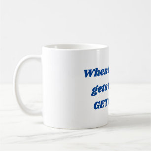 Motivatie mok koffie