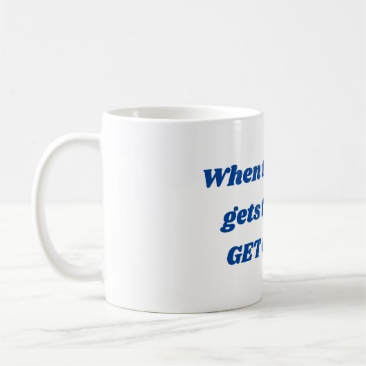 Motivatie mok koffie (Links)