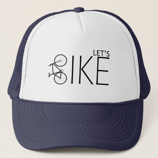 Motivatie mountainbike offerte trucker pet (Voorkant)