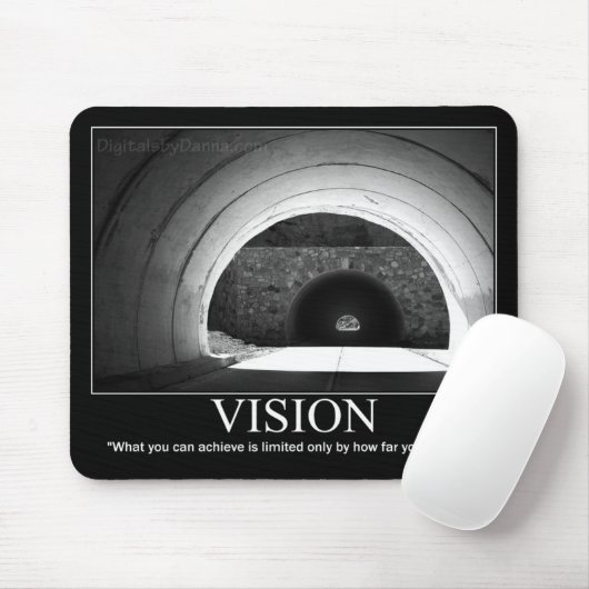 Motivatie Mousepad - VISION Muismat (Met muis)